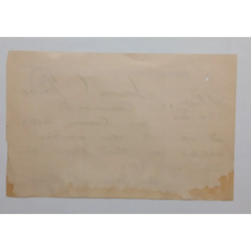 Antique 1901 Norfolk & Western Railway Letter  Lucasville Ohio Station  Lot Of 3